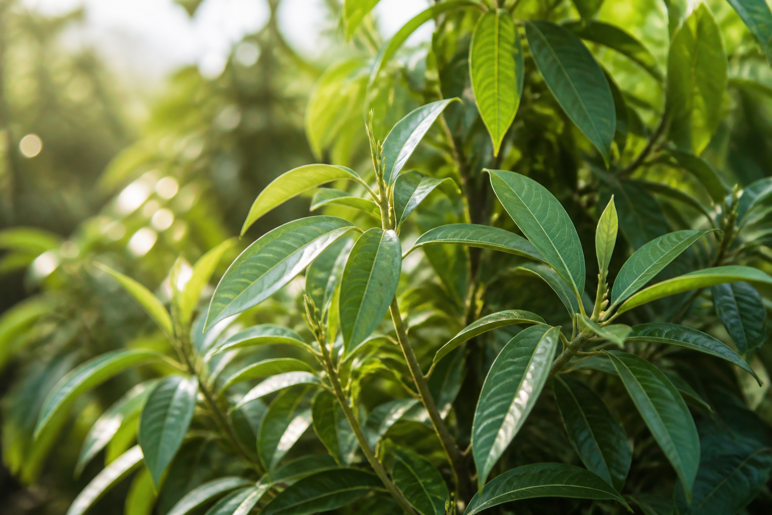 Indian Bay Leaf Tej Patta plant Cinnamomum tamala in cultivation